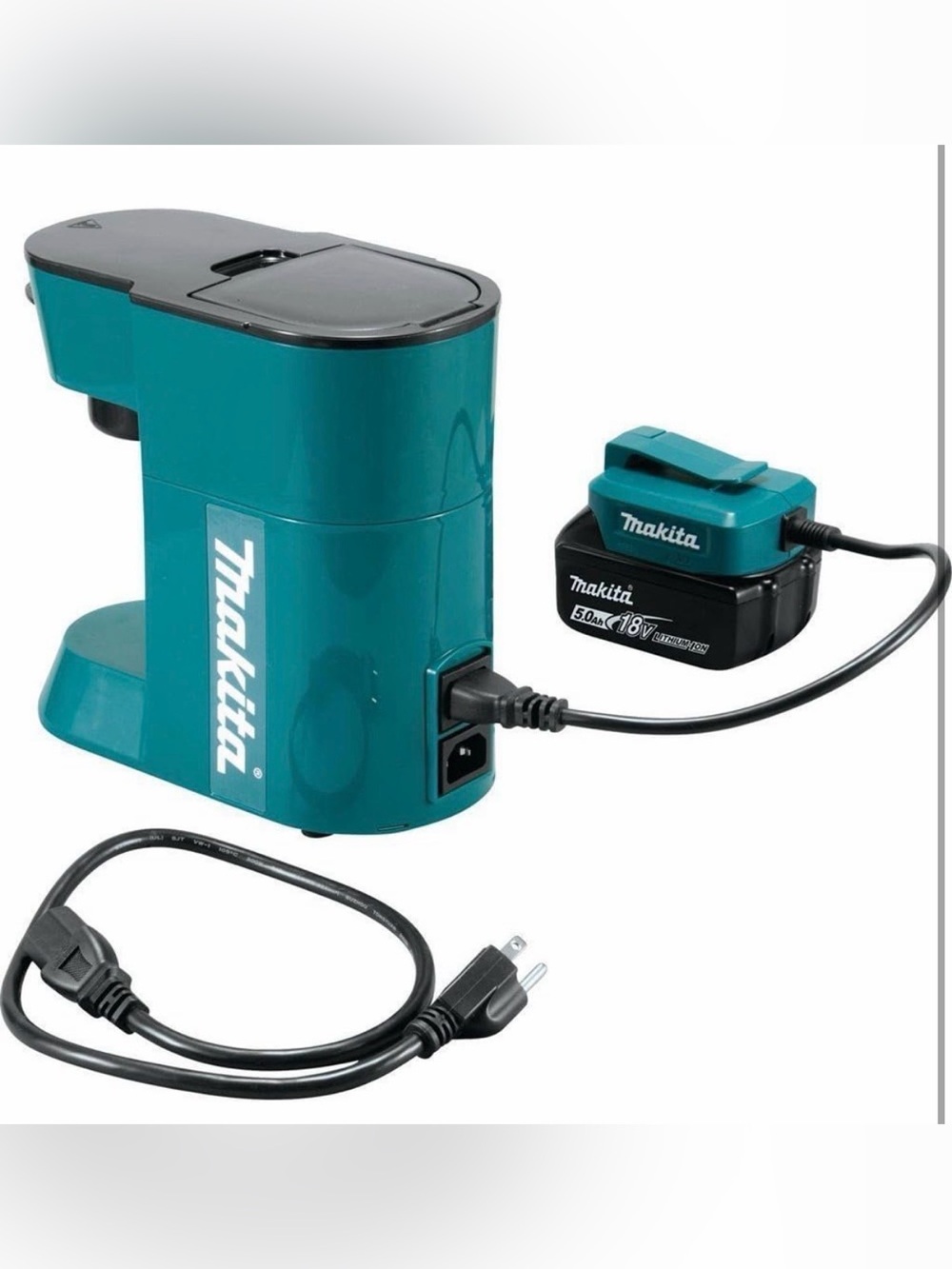 Makita DCM500Z 18V LXT Cordless Coffee Maker w/ AC Adapter – New in Open Box